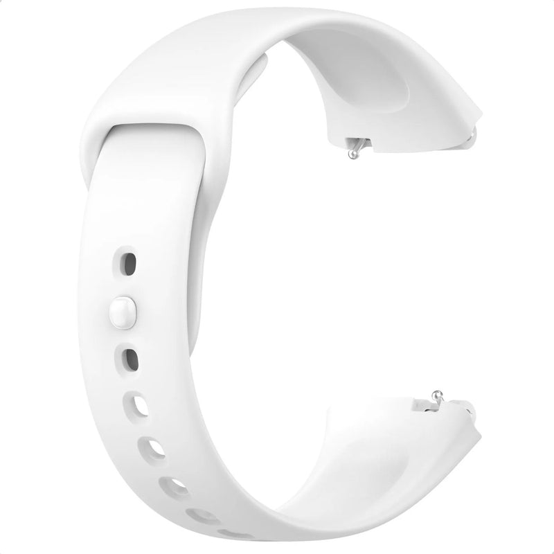 Pulseira De Silicone Sport Para Xiaomi Redmi Watch 3 Active Cor Bege Largura Da Pulseira 20 Mm