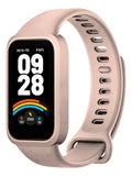 Pulseira 2em1 Protetora Para Xiaomi Smart Band 9 Active 1.47 Cor Rosa-claro