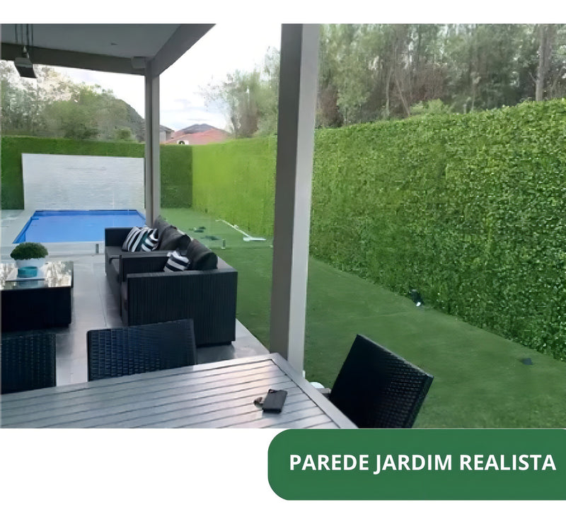 Kit 10 Placa Grama De Buchinho 40x60 Jardim Vertical Artificial Para Area Interna e Externa Com Proteção UV