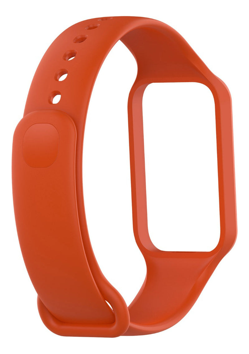 Pulseira De Silicone Colorida Para Xiaomi Mi Band 8 Active Cor Lilás