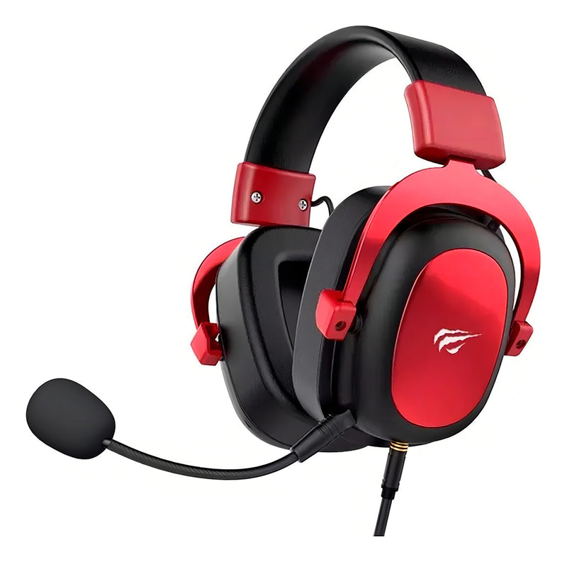 Headset Gamer Havit H2002d Edição Cores White Red Roxo Pink Cor Azul