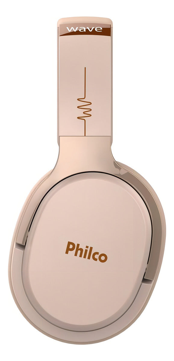 Headphone Philco Bluetooth Pfo01btp Wave Cor Preto Com rádio e leitor SD Microfone integrado