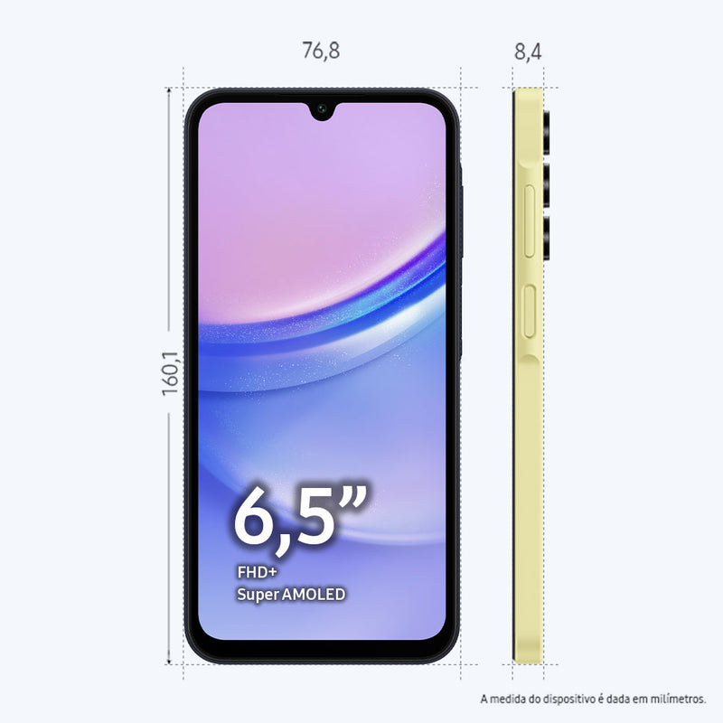 Samsung Galaxy A15 4G Dual SIM 128 GB Azul-escuro 4 GB RAM