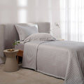 Kit Colcha Solteiro Buddemeyer Vision New Colors Branco 2pçs