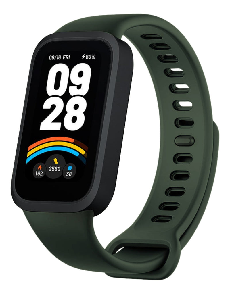 Pulseira 2em1 Protetora Para Xiaomi Smart Band 9 Active 1.47 Cor Rosa-claro
