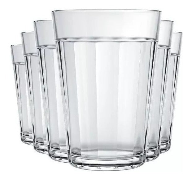 Copo Americano Multiuso Long Drink 300ml Kit Com 24 Un Nadir Cor Transparente