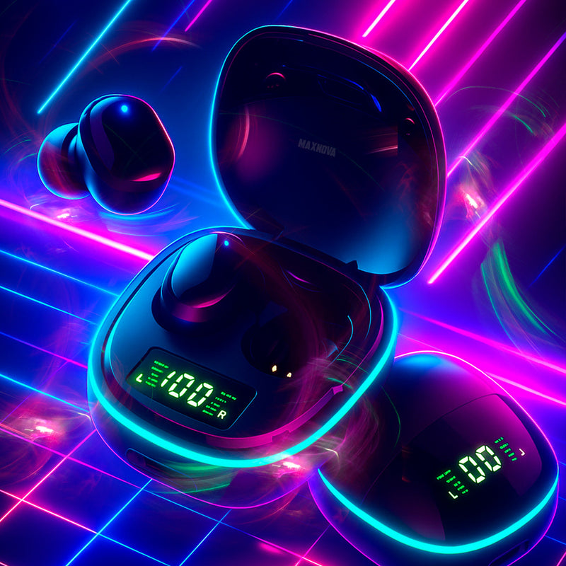 Fone De Ouvido Bluetooth Sem Fio Tws Led G9s Maxnova