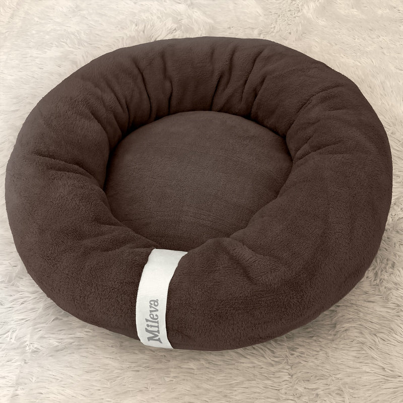 Cama De Gato Caminha Nuvem Ninho Pet Soft Redonda 50x50cm
