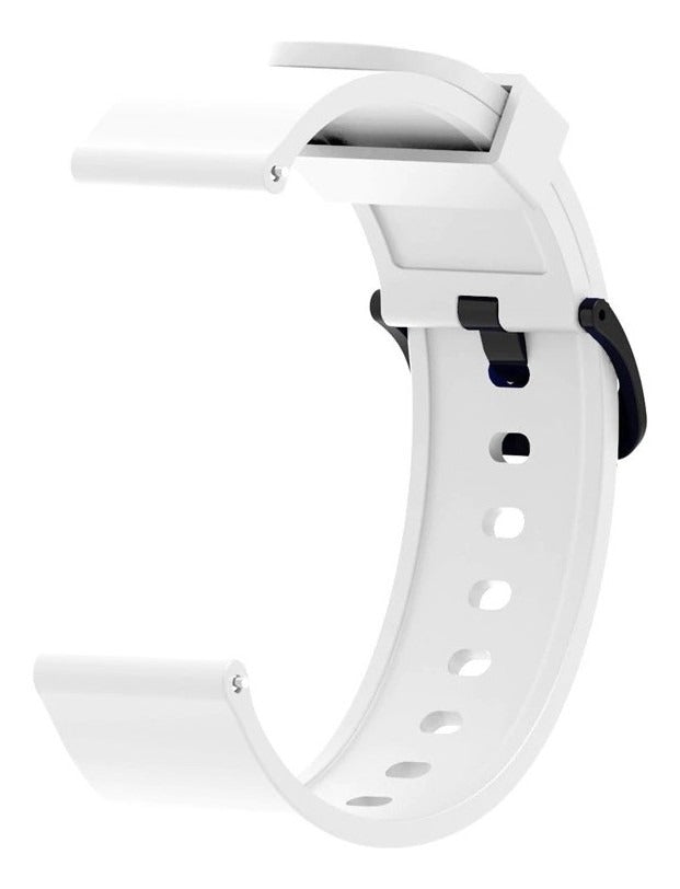 Pulseira Silicone Gold Compatível Amazfit Bip S A1821 20mm Cor Vermelho