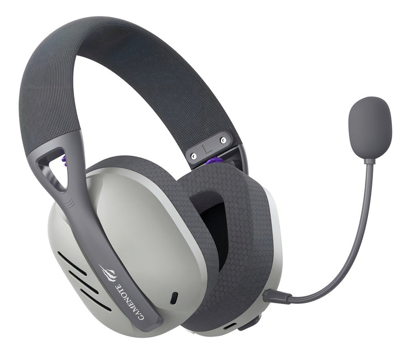 HAVIT Fone de Ouvido Headset Gamer FUXI-H3 Quad-Mode (com fio e sem fio, Wireless 2,4GHz, Bluetooth, Cabo USB-C, Cabo Auxiliar 3.5mm). Surround, Baixa Latência - Preto