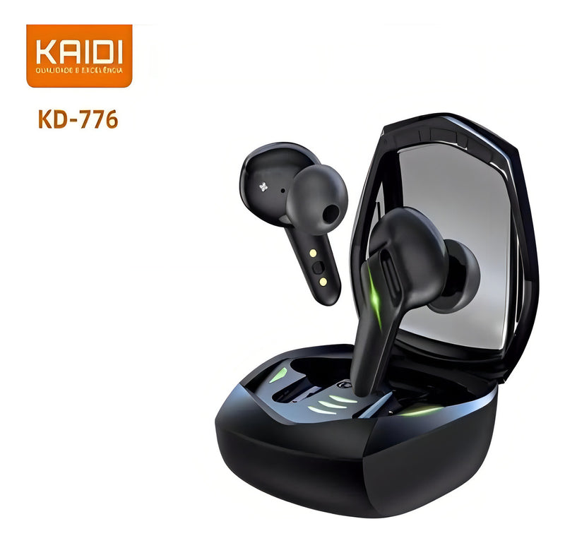 Fone Ouvido Kaidi Bluetooth Sem Fio Kd-776 Kaidi Kd-776 Gamer