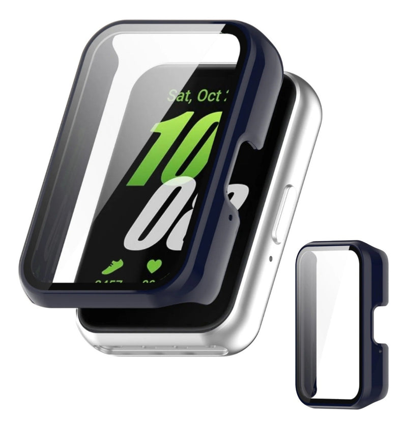 Case Película Compatível Com Samsung Galaxy Fit 3 Smartwatch