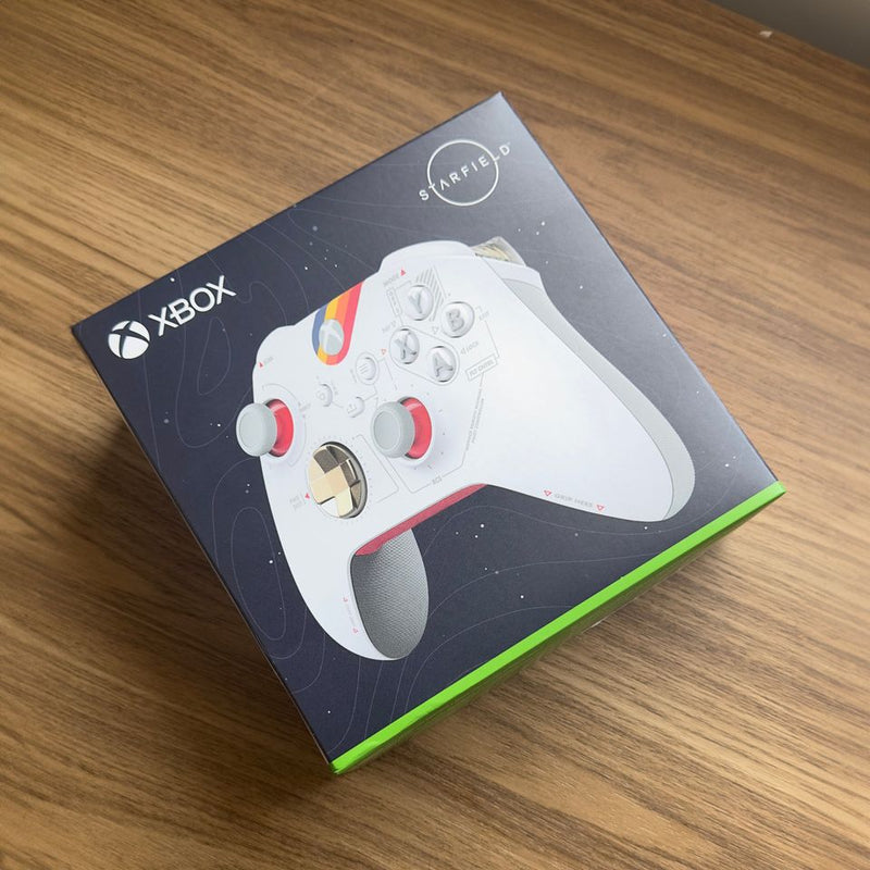 Controle Joystick Sem Fio Microsoft Xbox Shock Blue