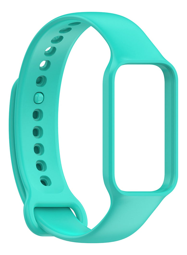 Pulseira De Silicone Colorida Para Xiaomi Mi Band 8 Active Cor Lilás