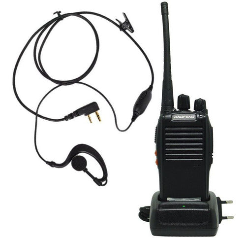 Kit 10 Rádio Uhf 16 Canais Comunicador Fone Walktalk Bf-777s