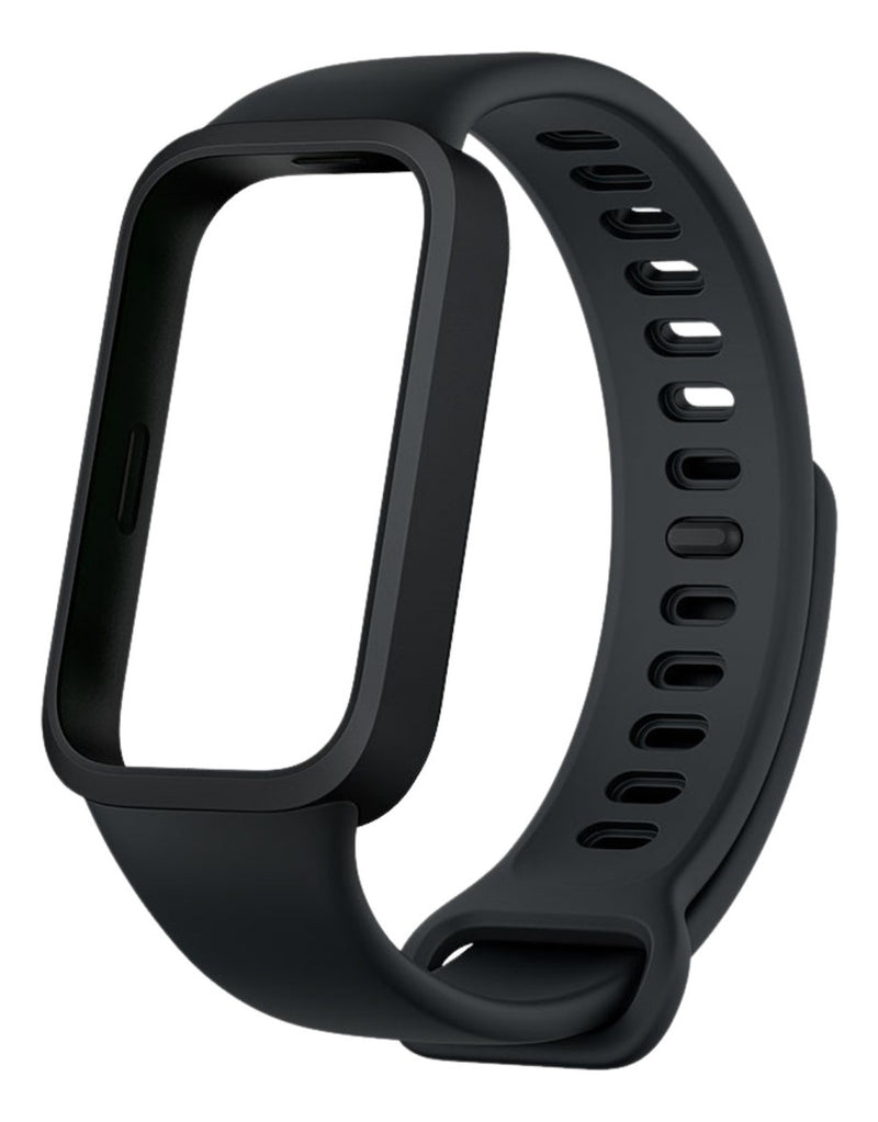 Pulseira 2em1 Protetora Para Xiaomi Smart Band 9 Active 1.47 Cor Rosa-claro