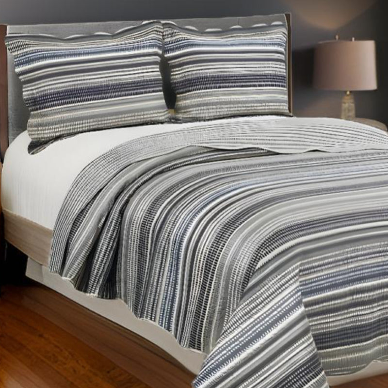 Colcha King Size Estampada Patchwork 2,80 X 2,60m
