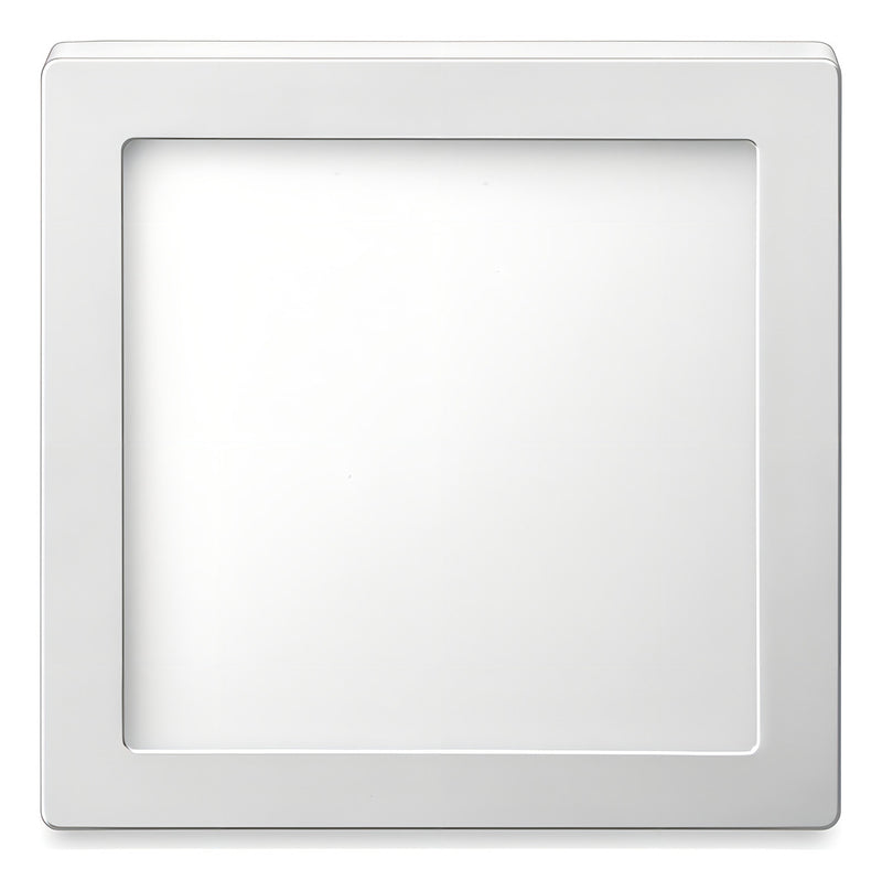 Elgin plafon painel quadrado sobrepor 24w branco frio 6500k estrutura branco-frio