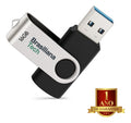 Pendrive 16gb Usb 2.0 Preto Pen Drive Compacto Leve Rápido Memória Flash Drive Compatível Com Windows Linux Macbook Som Automotivo Armazenamento Seguro Durável Resistente Brasiliana Tech