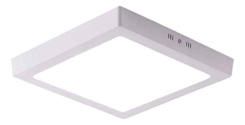 Elgin plafon painel quadrado sobrepor 24w branco frio 6500k estrutura branco-frio