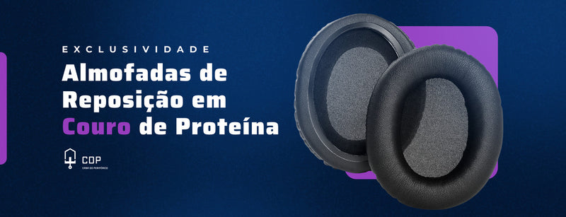 Espumas Earpad Almofadas Par Compatível com Hyperx Cloud Stinger Cloud Cor Preto Couro PU Casa do Periférico