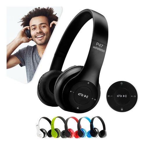 Fone De Ouvido Bluetooth Sem Fio Regulável Corrida Treino Academia Entrada P2 Mp3 Wireless Para Smartphone Pc Desktop