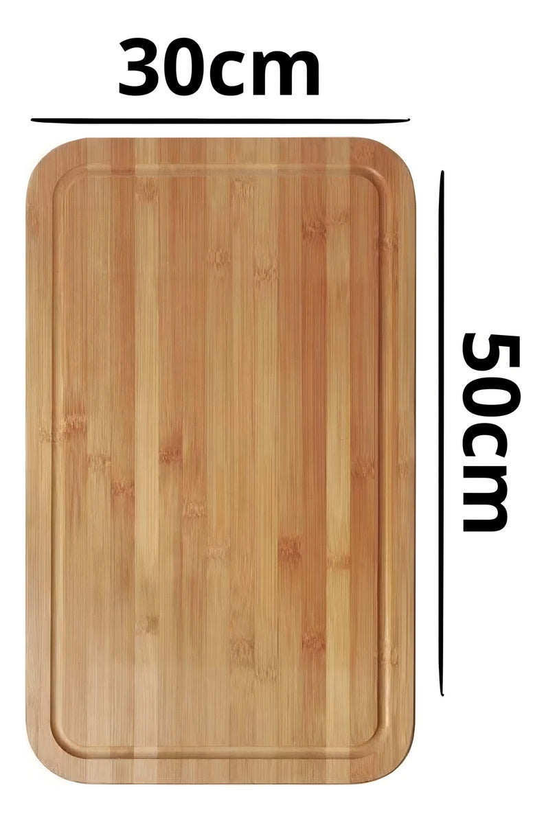 Tábua P/ Corte Bamboo 50 x 30 cm - Mor 003357 Marrom