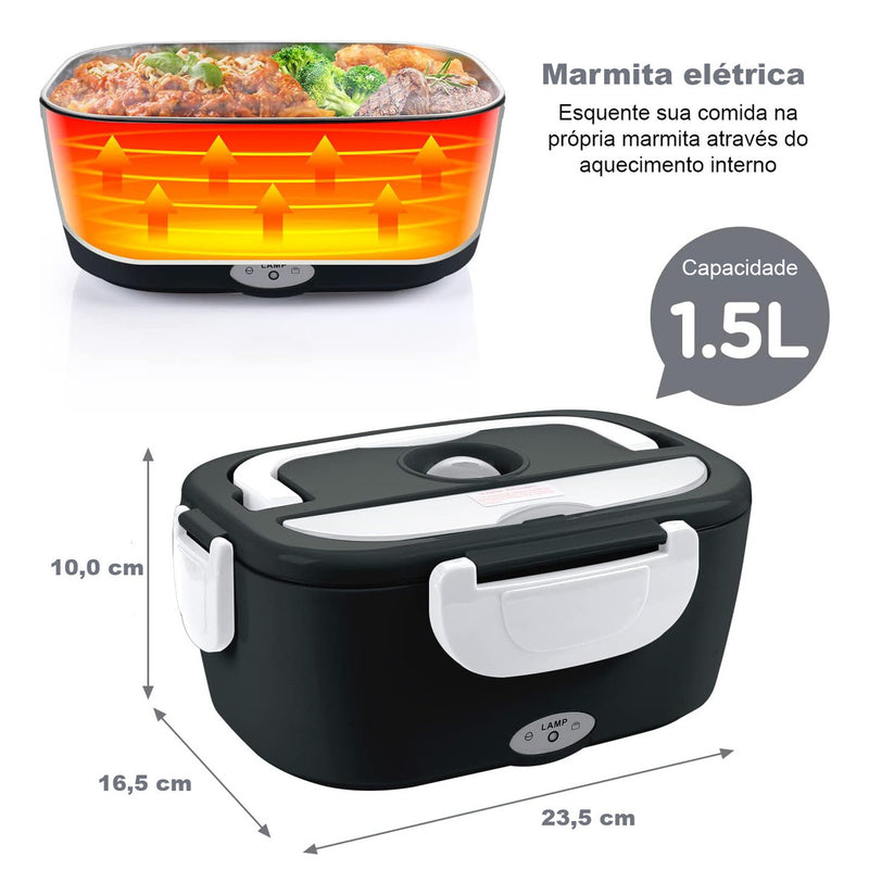 Marmita Elétrica Yonks Bivolt Carro/casa 12v/24v E 110v/220v