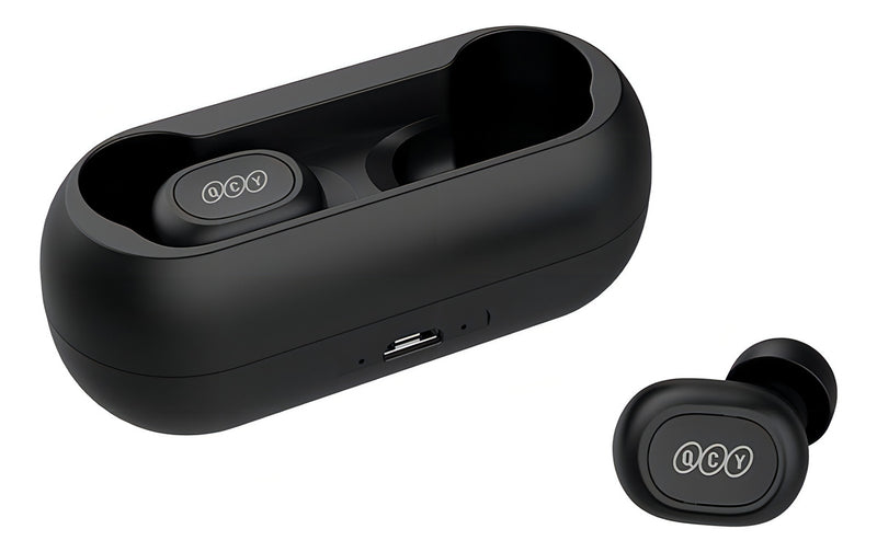 Fone De Ouvido Qcy T1c Bluetooth 5.1 Case 380mah Cor Branco