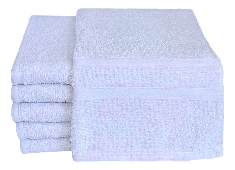 Kit 12 Toalhas Salão Branca 45x80 Flabom