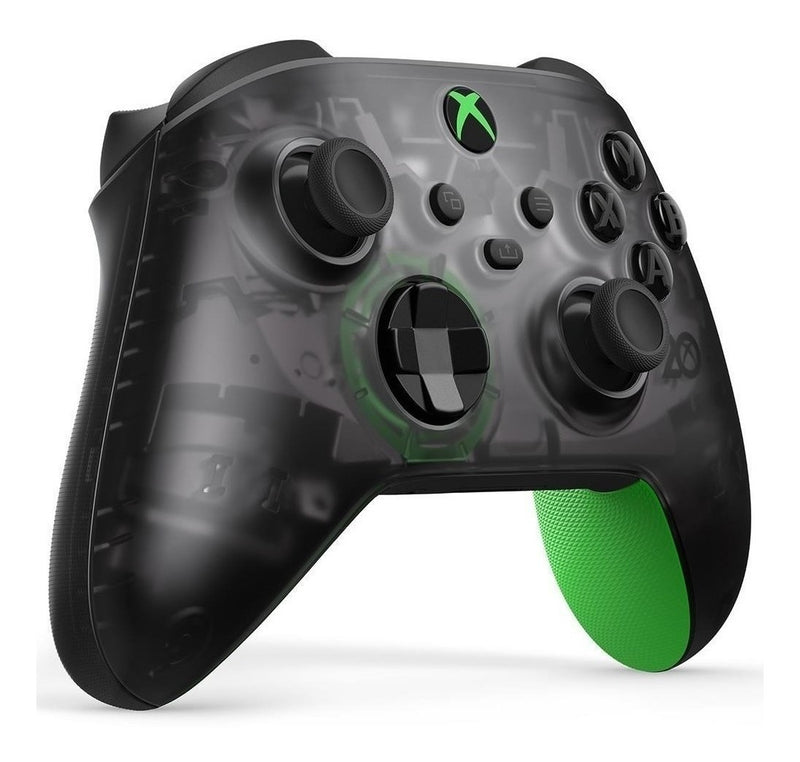 Controle Joystick Sem Fio Microsoft Xbox Shock Blue