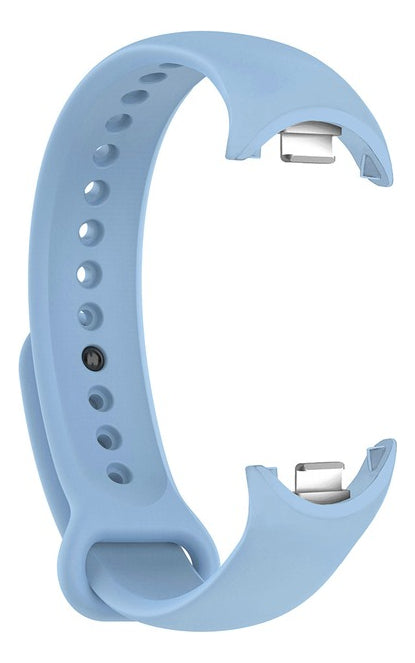 Pulseira Silicone Trava Metal Sport Compatível C/ Mi Band 8 Cor Vermelho