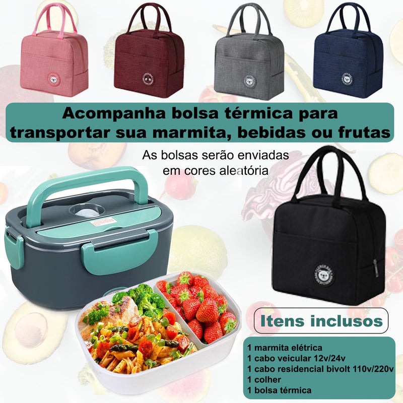 Marmita Elétrica Yonks Bivolt Carro/casa 12v/24v E 110v/220v