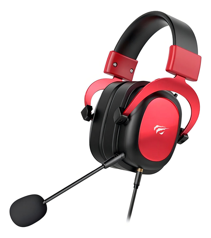 Headset Gamer Havit H2002d Edição Cores White Red Roxo Pink Cor Azul