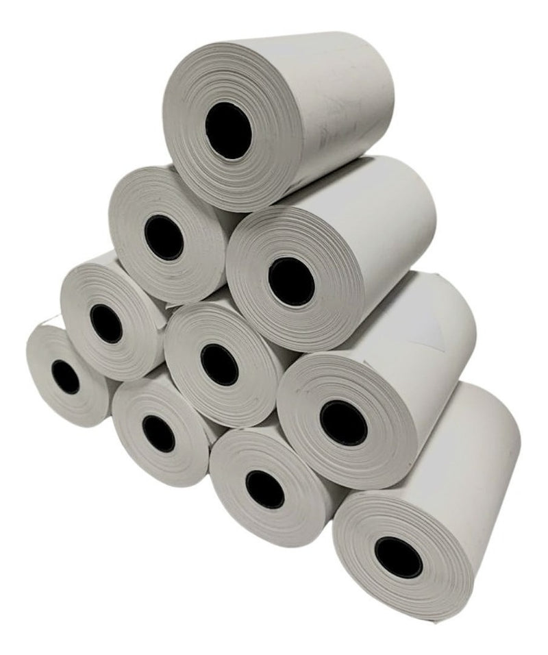 Bobina Térmica 80x30m Pdv - Cx C/ 30 Rolos - Amarela