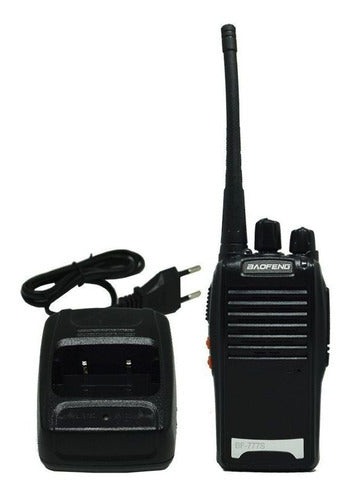 Kit 10 Rádio Uhf 16 Canais Comunicador Fone Walktalk Bf-777s