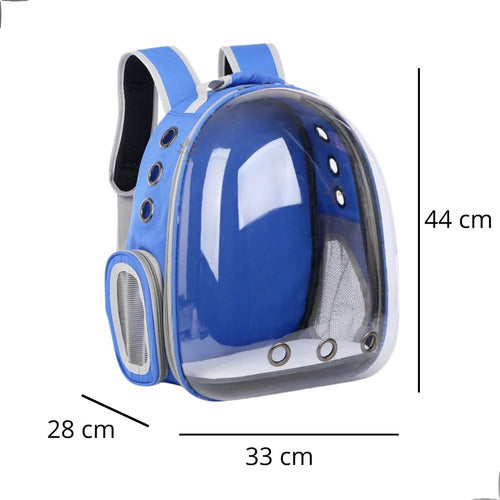 Mochila Pet visão panorâmica inteligente segurança ventilação cor preto com conforto premium