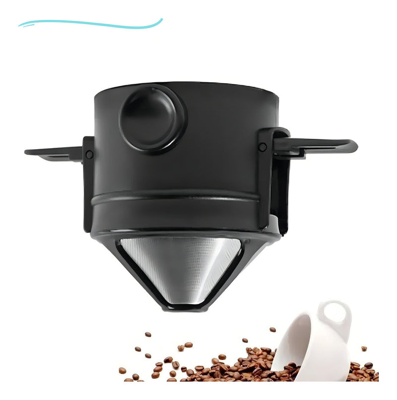 Mini Trad Bm-f1034 Filtro Coador De Café Aço Inox
