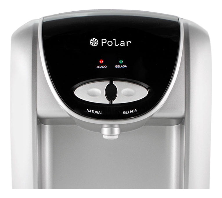 Purificador De Água Eletrônico Prata Gelada E Natural Polar