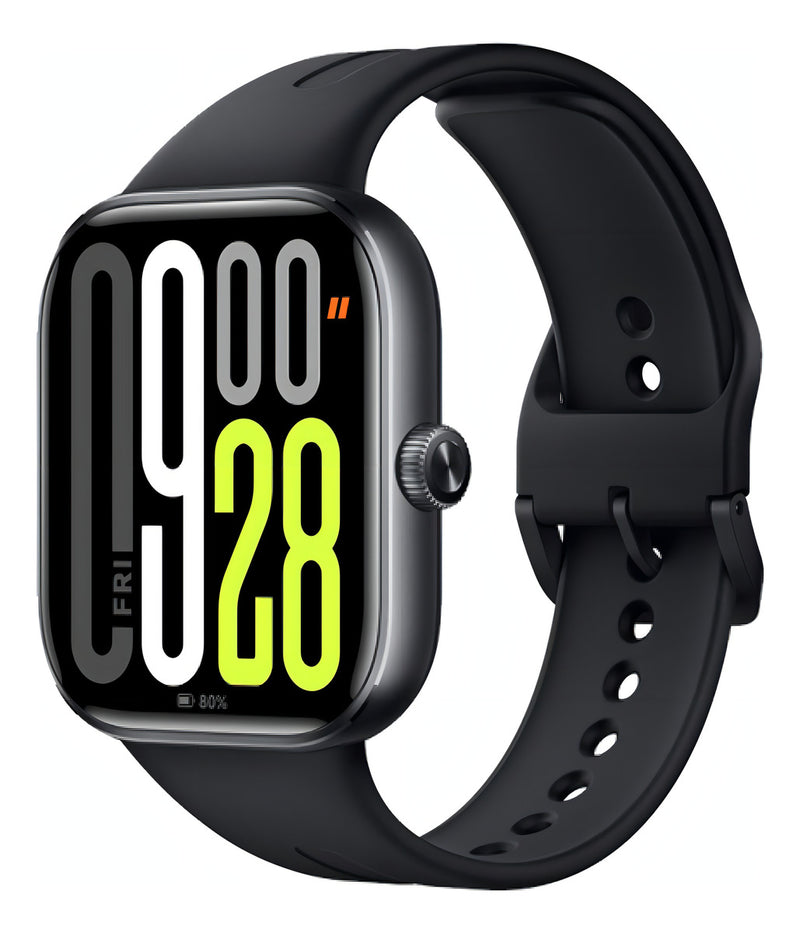 Smartwatch Xiaomi Redmi Watch 5 Com Gps Tela Amoled Preto Desenho da pulseira Lisa Cor Preto