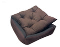 Cama Com Bordas Ana Pet Ibitinga Cor Preto/Vermelho