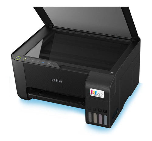 Impressora 3x1 Multifuncional Epson Ecotank L3250 Wifi Biv Cor Preto 100V/240V