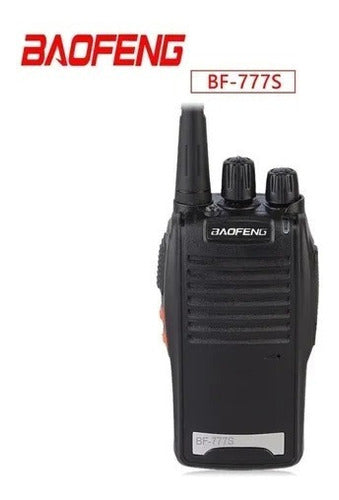 Kit 2 Radio De Comunicaçao Wok Tok Profissional Longo Alcanç Cor Preto
