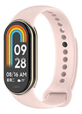 3x Pulseira Silicone Para Smartband Mi Band 9 Miband 9 Cor Preto/Preto/Preto Largura da pulseira 15 cm