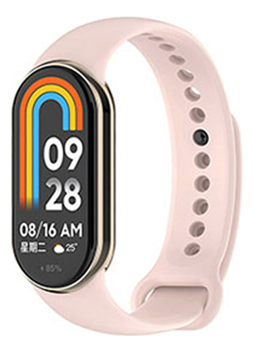 3x Pulseira Silicone Para Smartband Mi Band 9 Miband 9 Cor Preto/Preto/Preto Largura da pulseira 15 cm