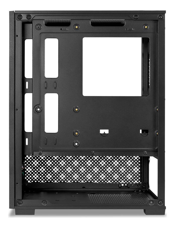 Gabinete Gamer Tgt Legion, Mini-tower, Lateral De Vidro Preto