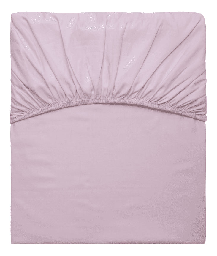 Lençol Avulso Casal 300 Fios Kacyumara Satinee 100% Algodão Cor In Rose Lençol Satinee 300