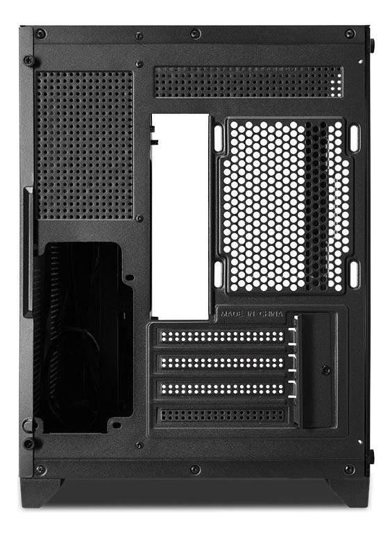 Gabinete Gamer Mancer Cv100, Mid-tower, Lat De Vidro Preto
