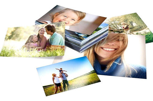 Masterprint A4 50 Folhas Papel Fotográfico 180g Brilho Cor Branco