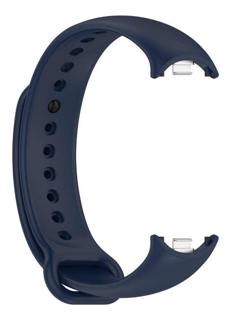 Pulseira Silicone Trava Metal Sport Compatível C/ Mi Band 8 Cor Vermelho